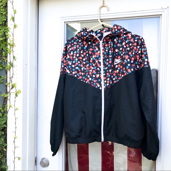 nike flower jacket